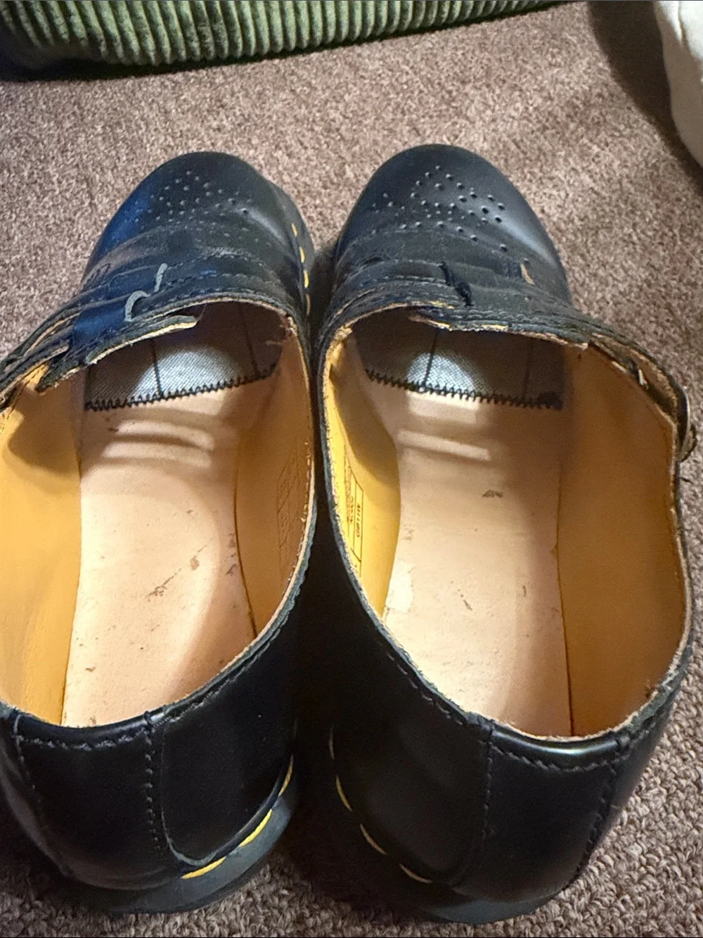 8065 Black leather Mary Jane’s Dr. Martens